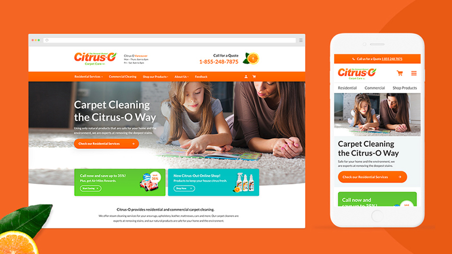 Evan Holmgren Case Studies Vancouver's Strategic Digital Marketer and Web Designer Website Redesign & Conversion Rate Optimization for Citrus-O