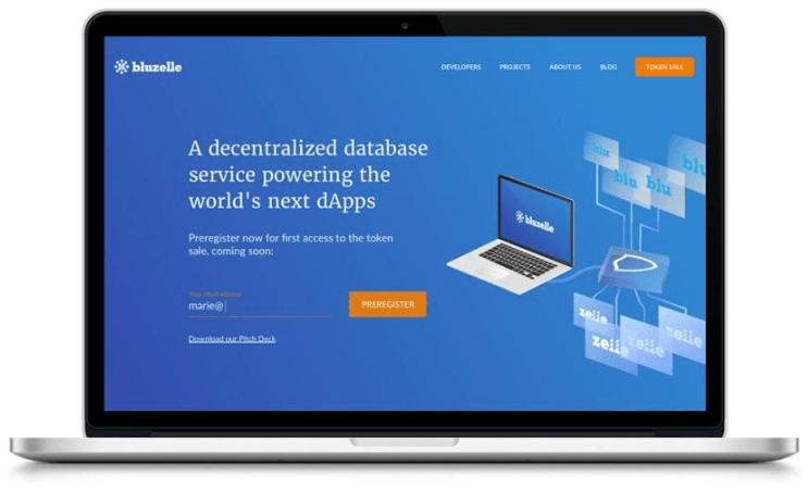 Bluezelle Whitelisting for Token Sale ICO
