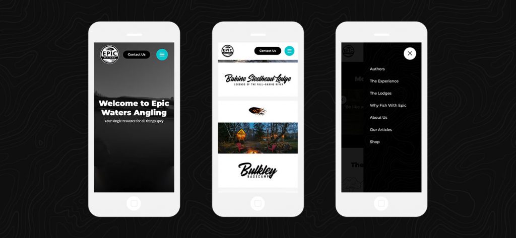 Mobile website design by Hammerhead, Vancouver's Strategic Web Design Company