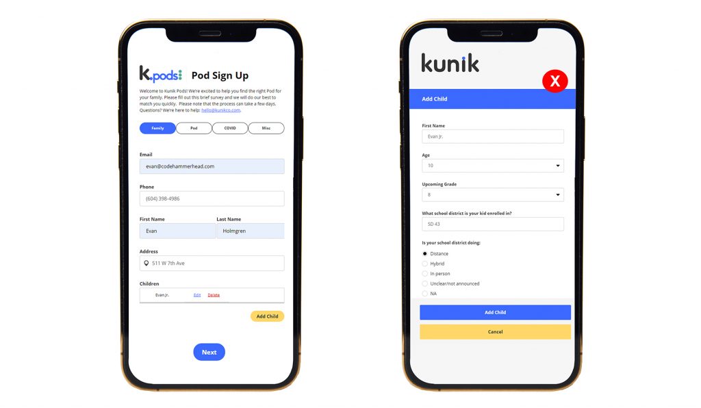 WordPress and HubSpot Web App