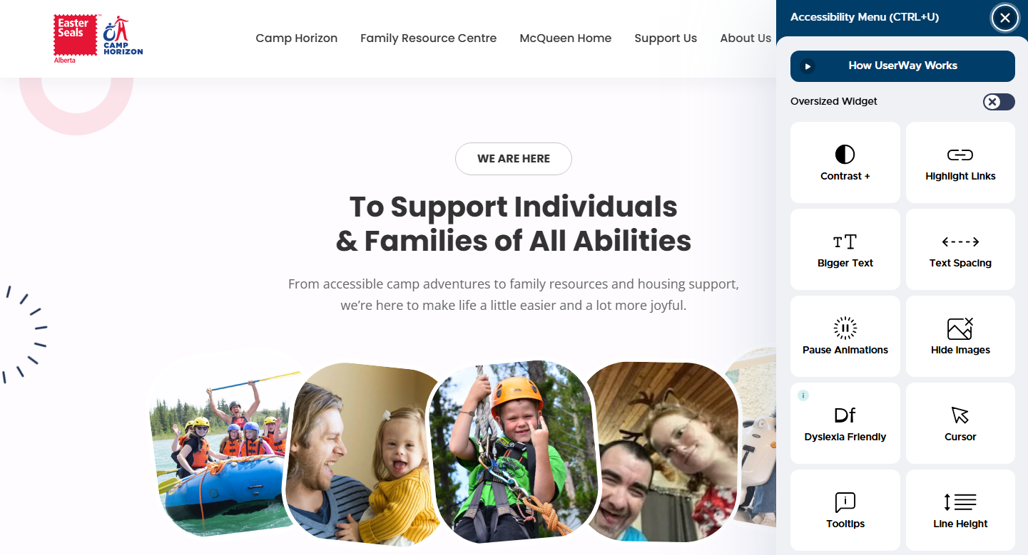 Accessibility tools improve the user experience for all users. 